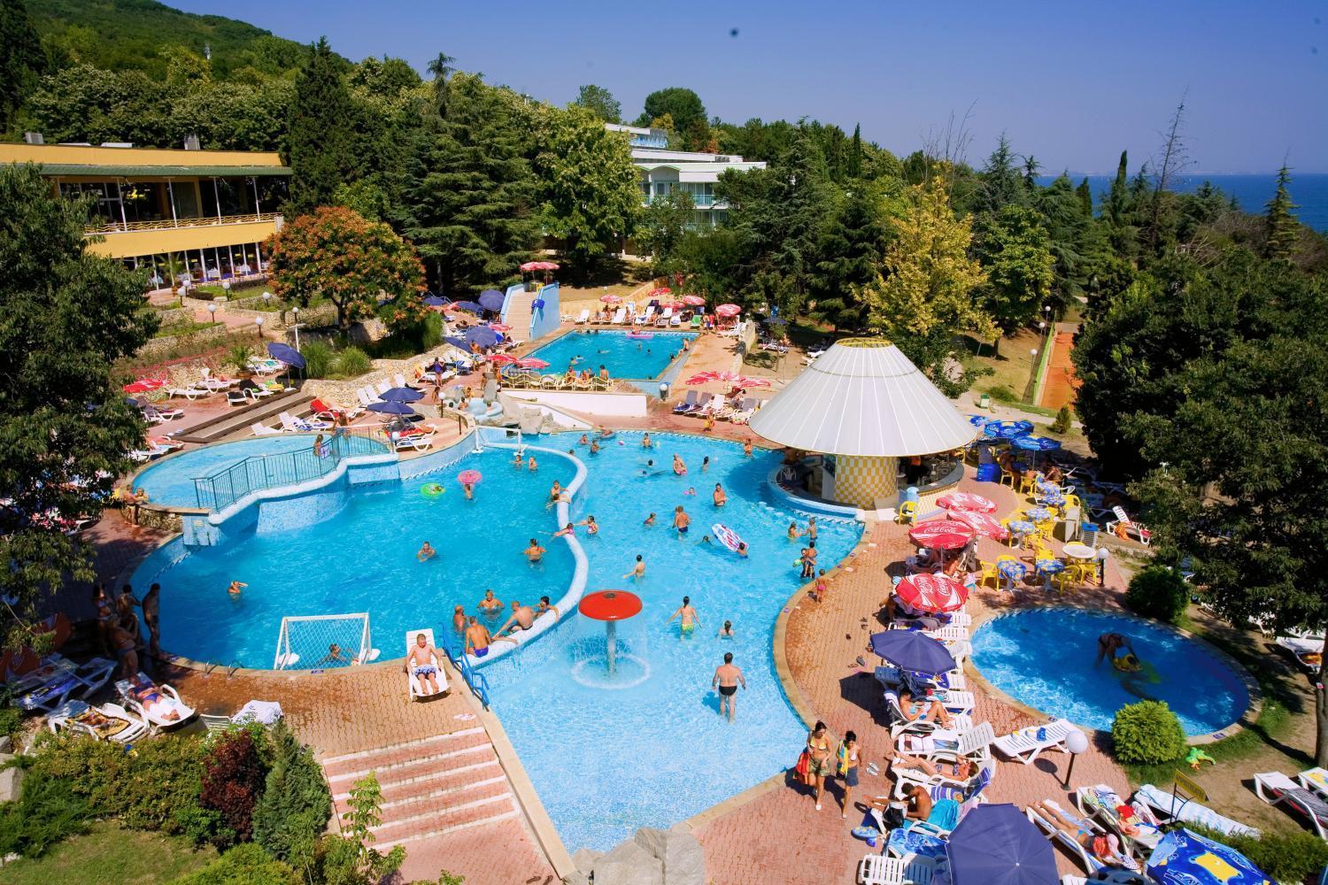 Hotel Orhidea Albena Bagian luar foto